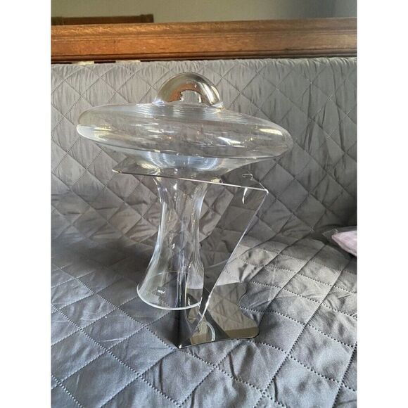 Brazilian Riva Decanter with Support Stand - Picture 7 of 7